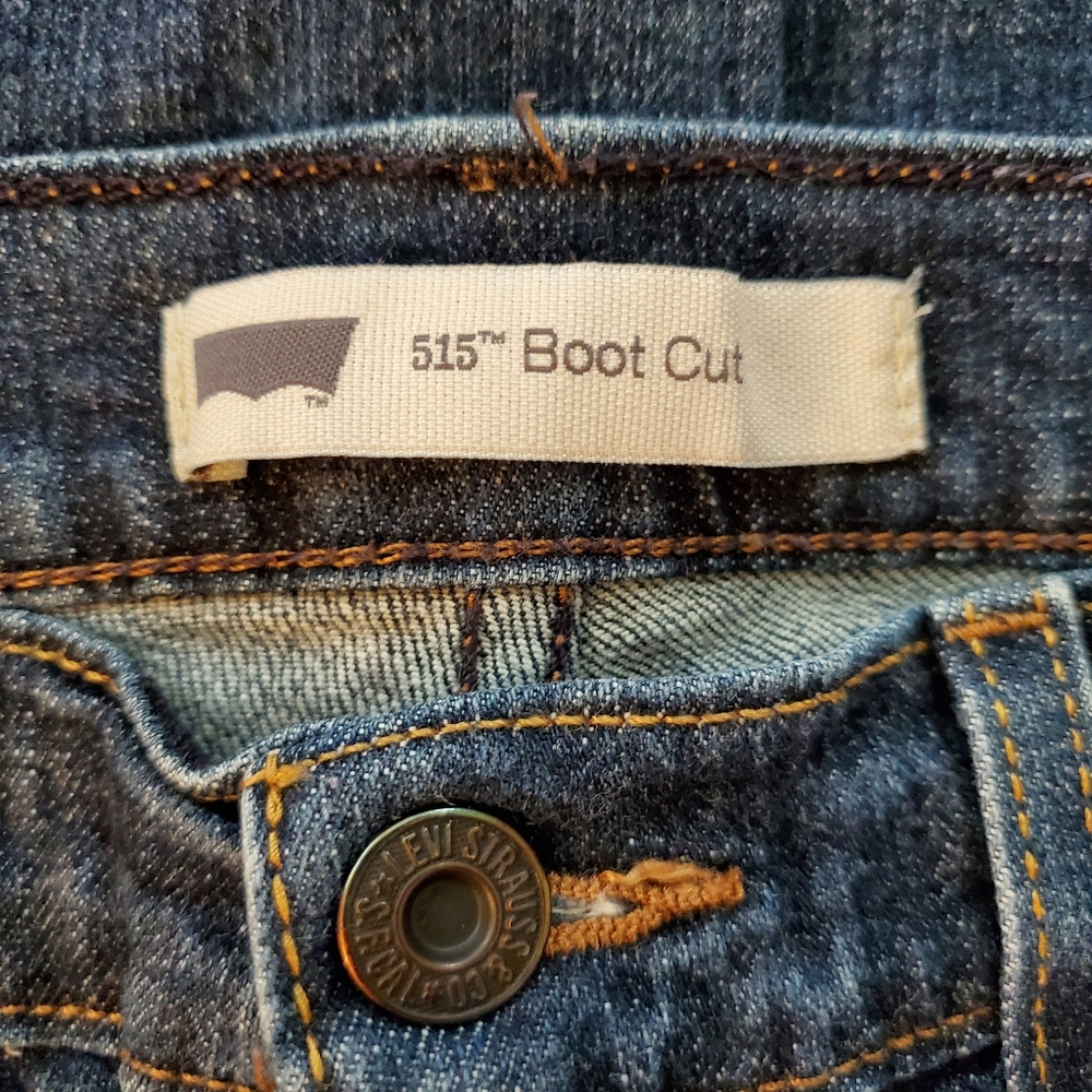 Levi's‎ 515 Boot Cut Jeans Size 8 S/C - Picture 8 of 10